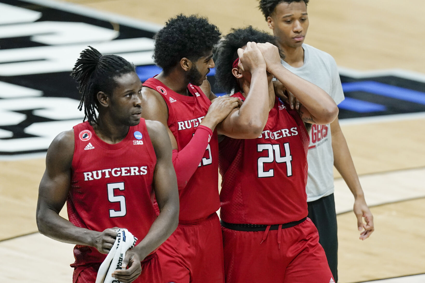 APTOPIX NCAA Rutgers Houston Basketball